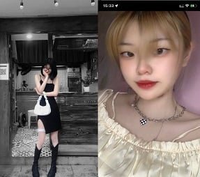 A menina do ensino médio Le Minh Xuan faz sexo com seu amante